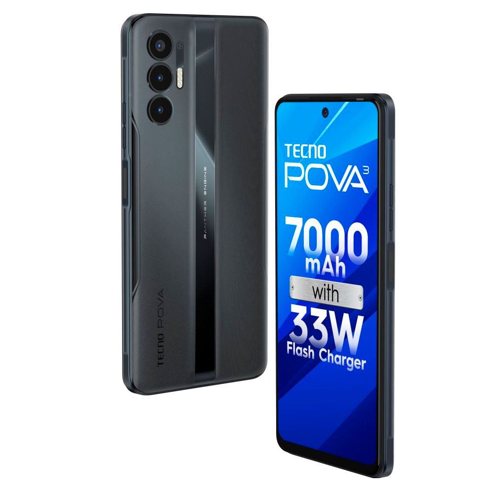 Tecno Pova 3 6/128GB (Qora)