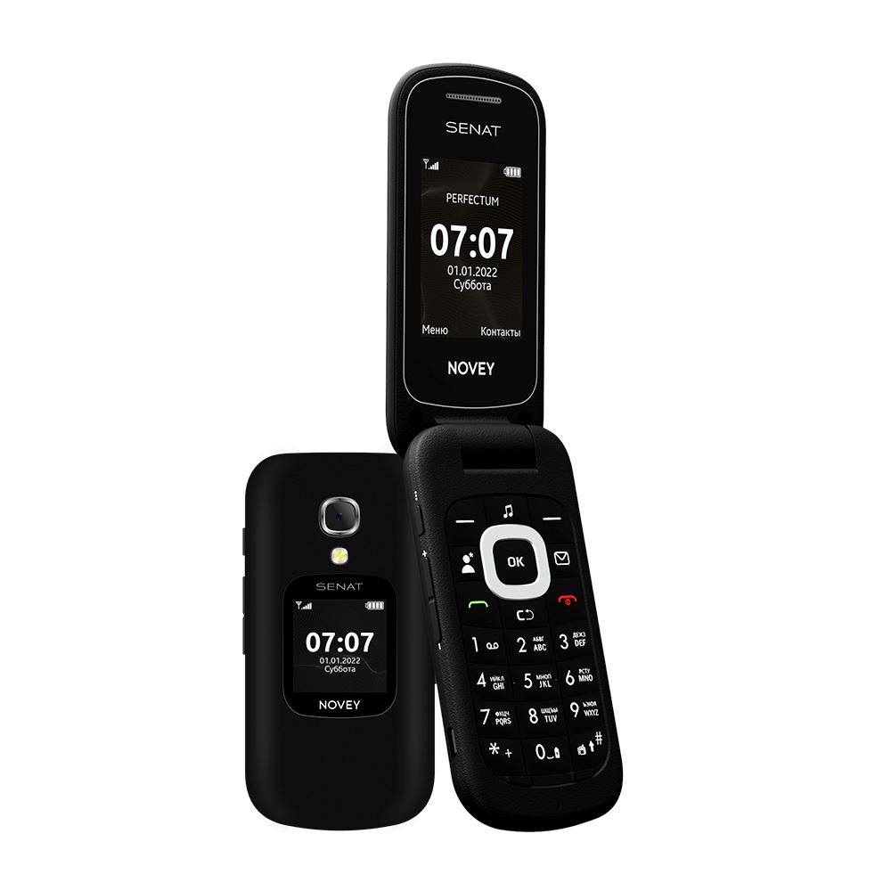 Мобильный телефон Novey Senat SC1 Black (Perfectum)