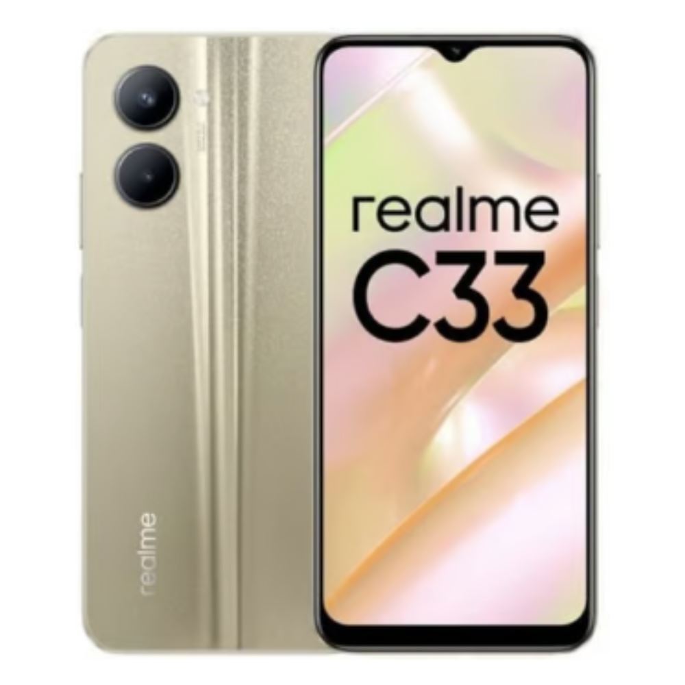 Realme C33 4/128GB (Kulrang)