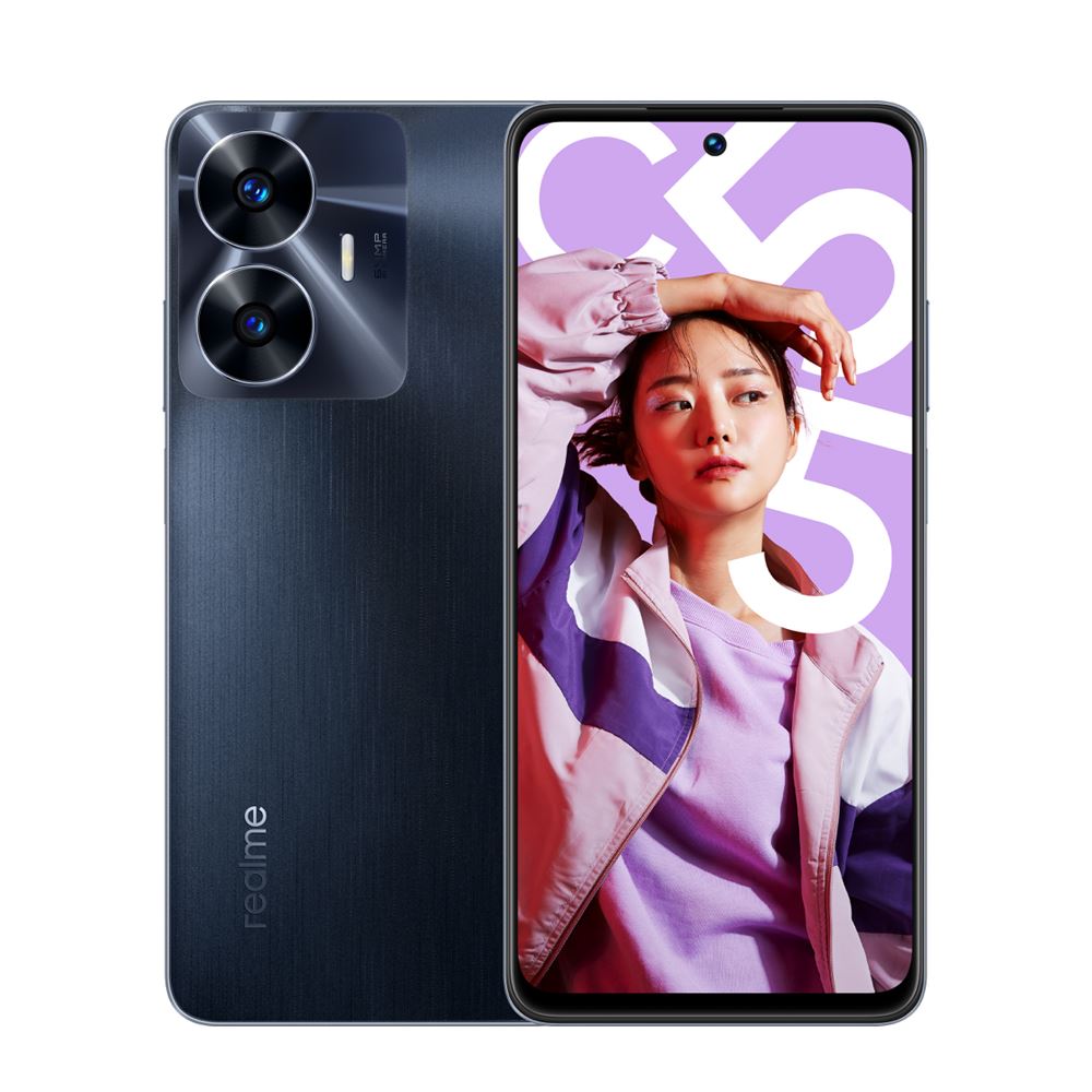 Realme C55 6/128GB (Qora)