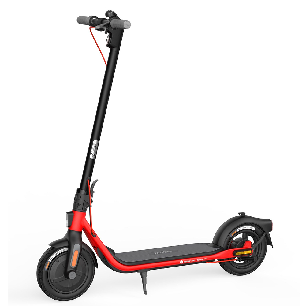 Электросамокат Segway Ninebot KickScooter D28E Черный - Красный | ERC
