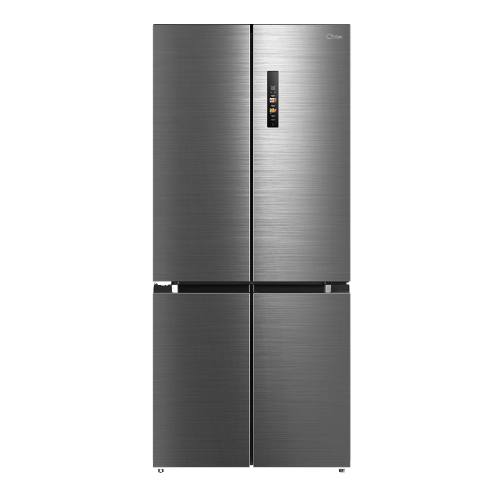 Refrigerator Midea MDRM691, Silver | Shax