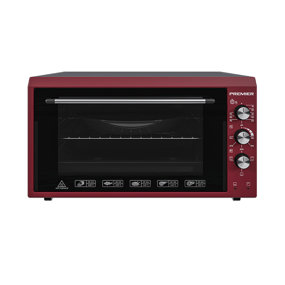 Mini oven Premiere PRO-MED 45, Red | MUZ