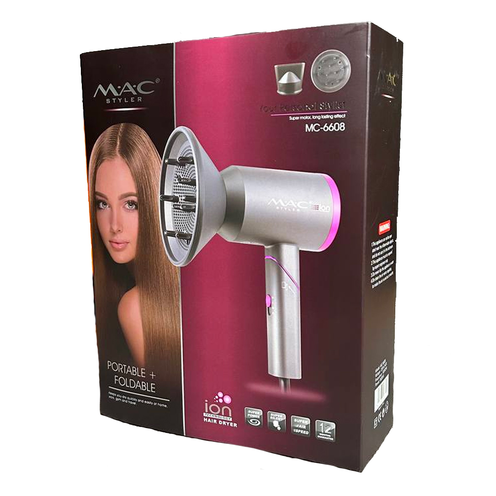 Hair dryer M.A.C MC - 6608