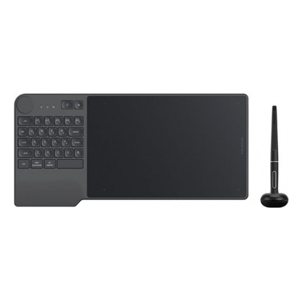 Graphical tablet Huion Inspiroy Keydial KD200 Bluetooth 5, Black