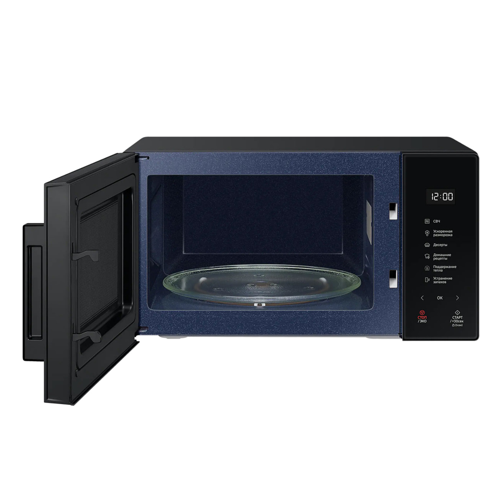 Microwave Oven Samsung MS23T5018AK/BW, Qora