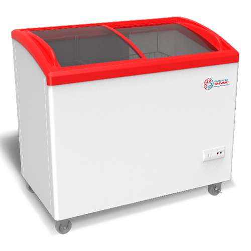Морозильный ларь Shivaki SFA131 frigo cool, Красный