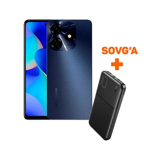 Tecno Spark 10 Pro 8/128GB, Starry black + Sovg'a Power Bank XO-PR197 10000 mAh
