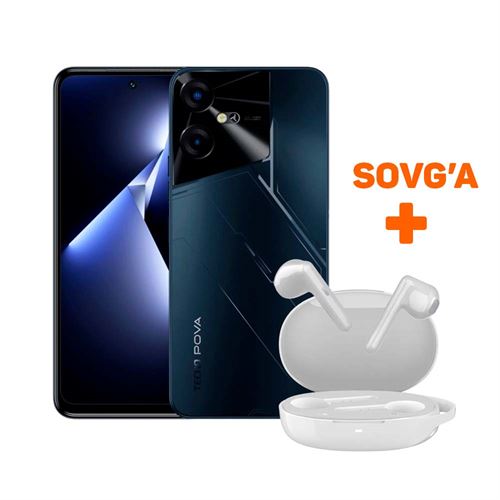 Tecno Pova Neo 3 4/128GB Mecha Black + Sovg'a simsiz quloqchin Tecno Buds 2