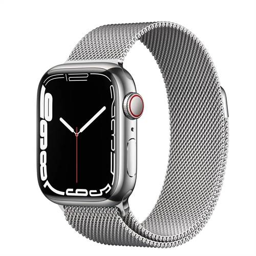 Apple Watch Series 7 45mm Milanese Silver