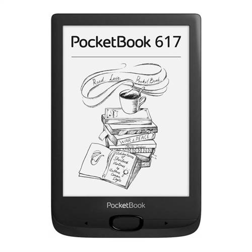 Электронная книга PocketBook e-reader 617 Ink, Black | ERC