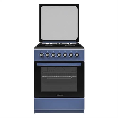Gas stove Premier PRO-G6040/MS4, Blue | MUZ
