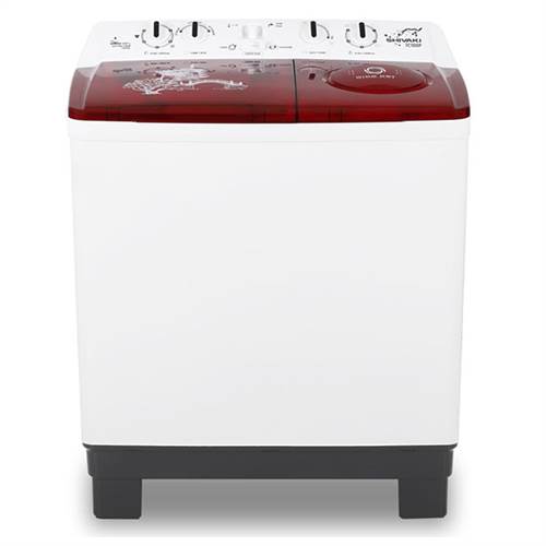 Washing machine Shivaki TC 100 P, Red