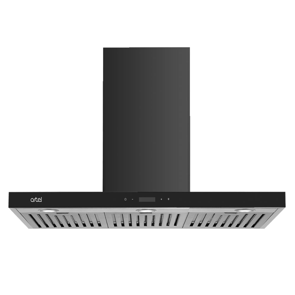 Kitchen hood Artel 1190 Rapido Touch, Black