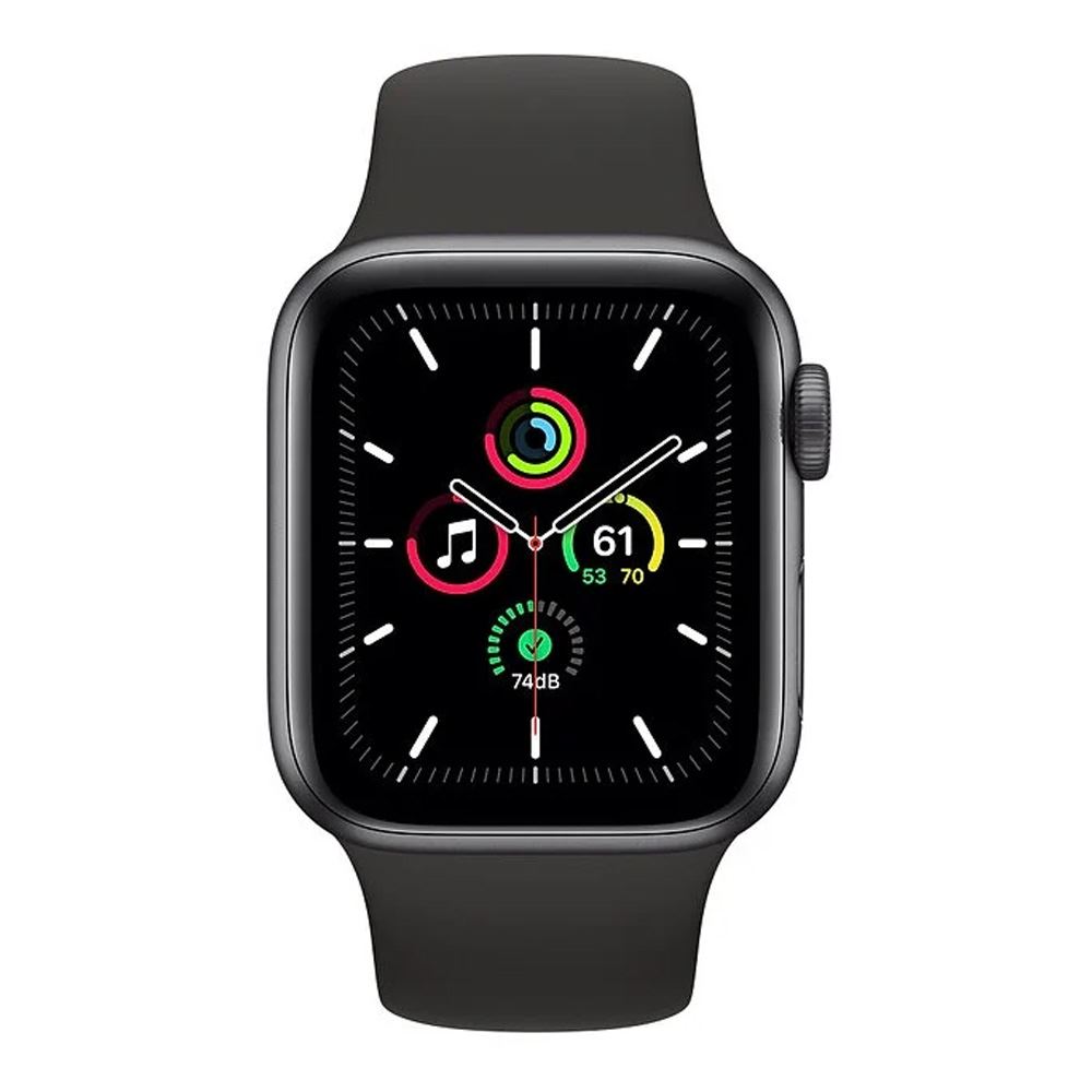 Apple iWatch SE 44mm, Qora