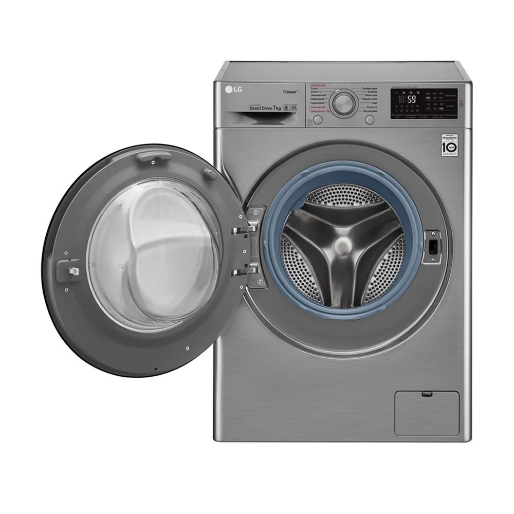 Стиральная машина LG F2M5HS6S темно-серебристый