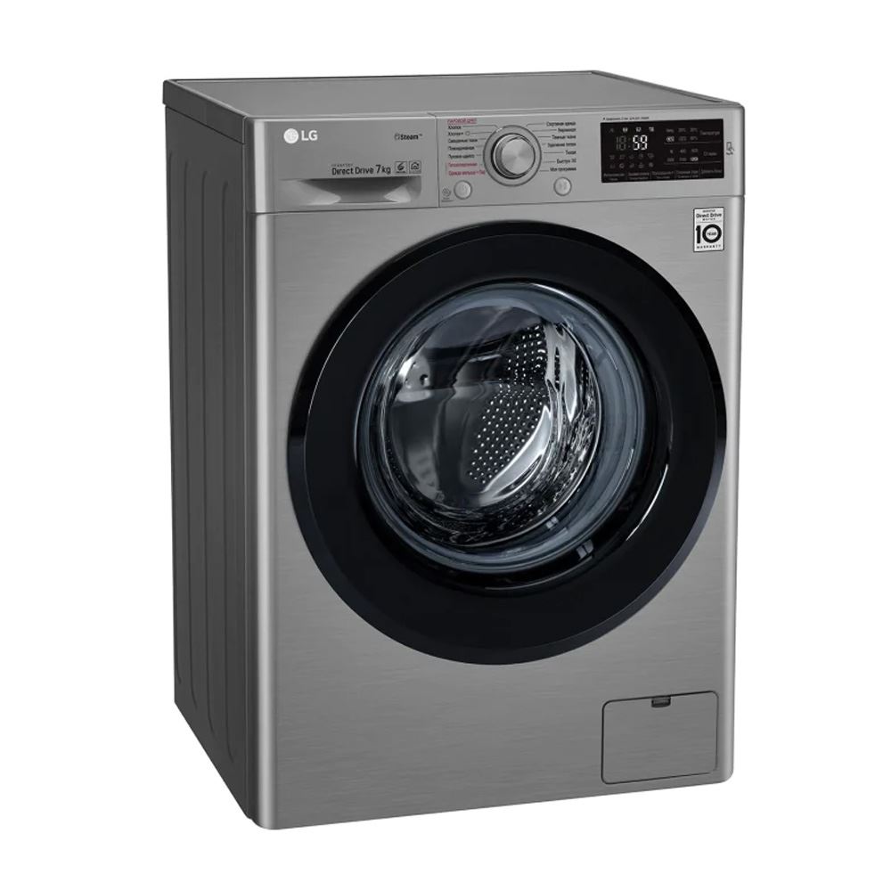 Стиральная машина LG F2M5HS6S темно-серебристый