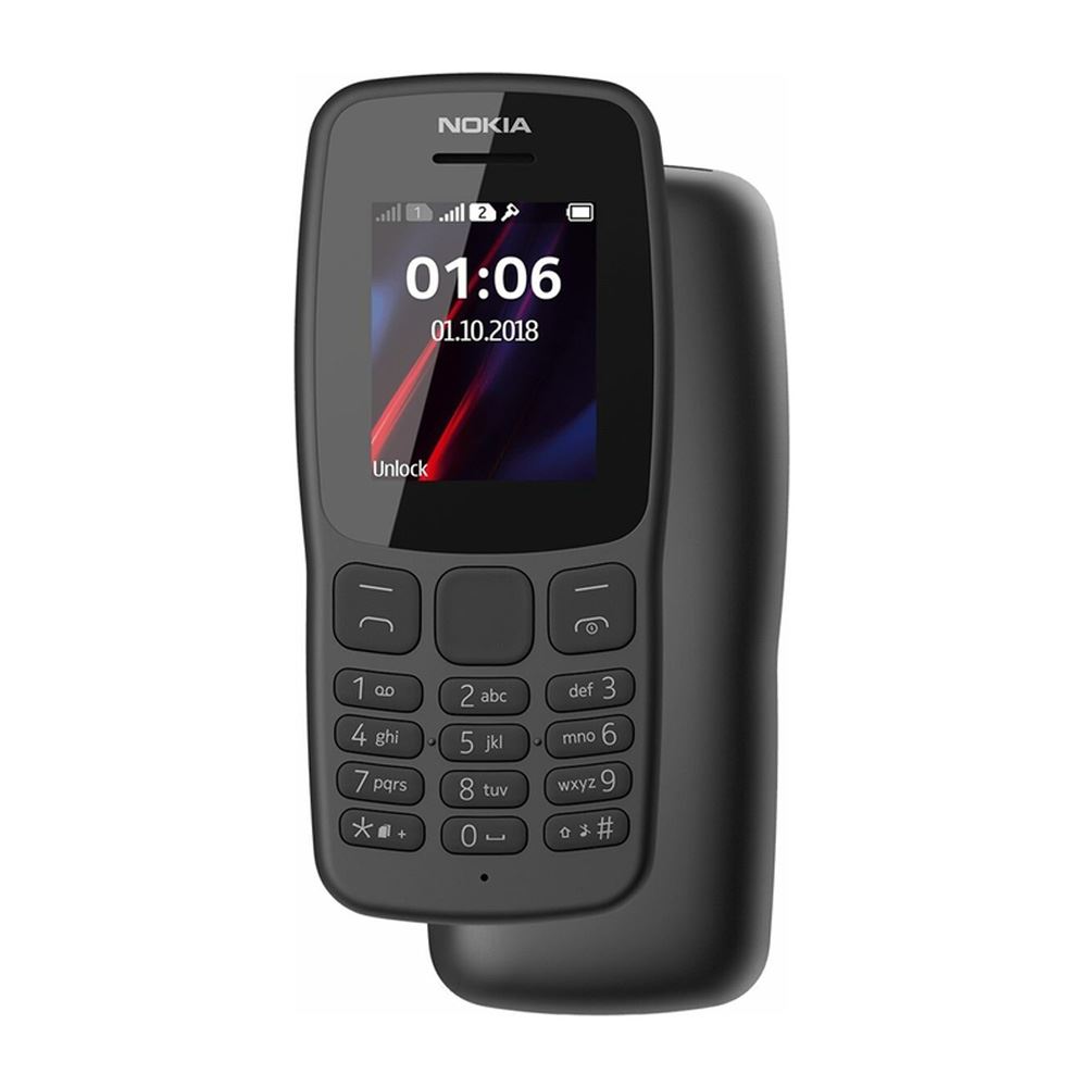 Nokia 106 (Kulrang)