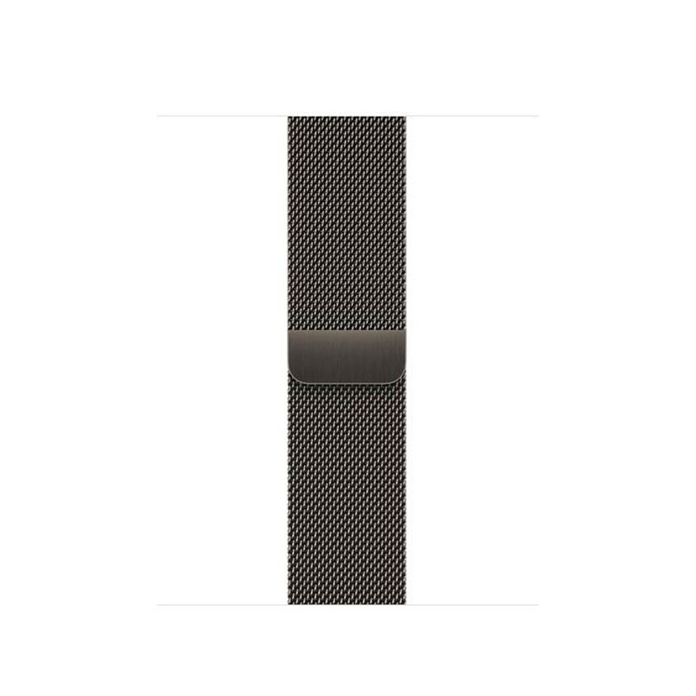 Apple Watch Series 7 45mm Milanese Loop Qora