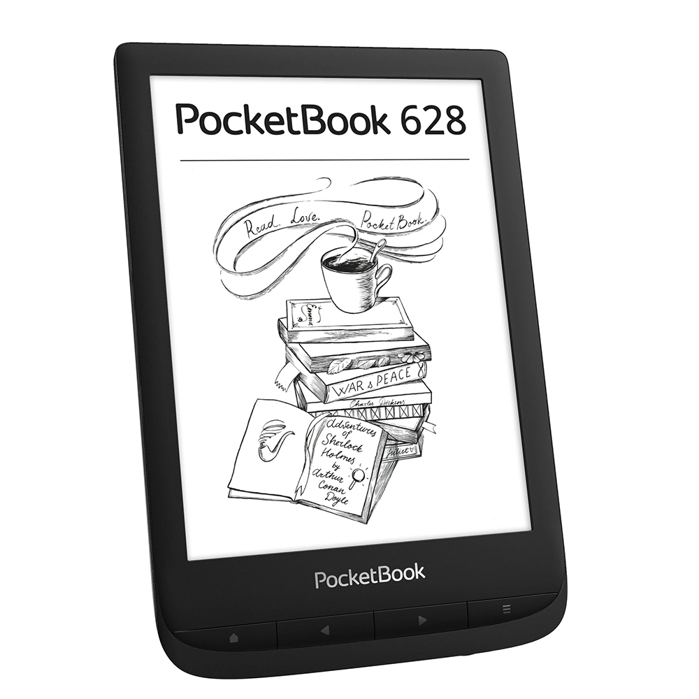 Elektron kitob PocketBook eReader 628 Ink, Qora | ERC