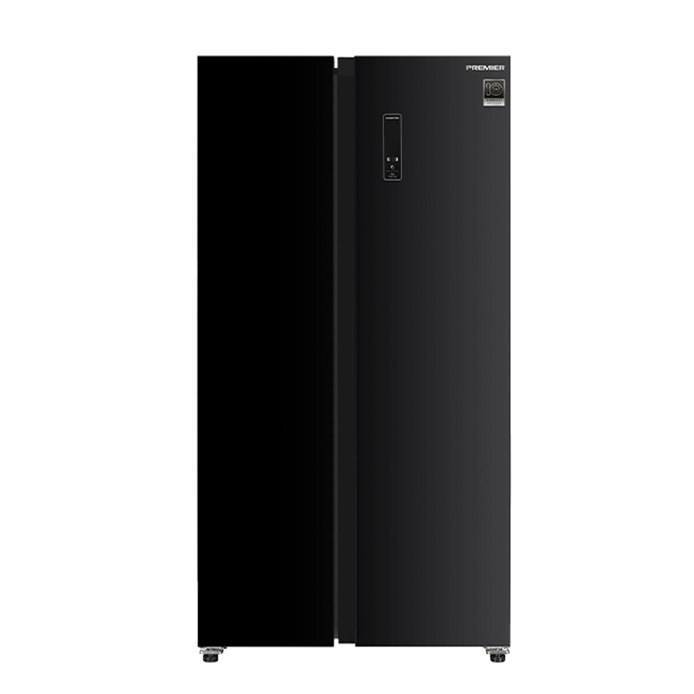 Sovutgich Premier PRM-715SBSNFBG Inverter, Qora | MUZ