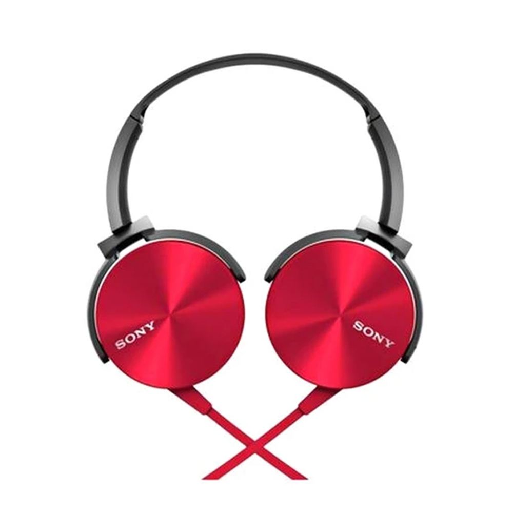 Quloqchin Sony MDR - XB450AP, Qizil