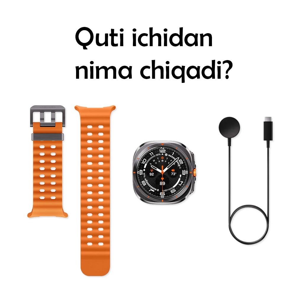 Aqlli soat Galaxy Watch Ultra, Titanium Kulrang