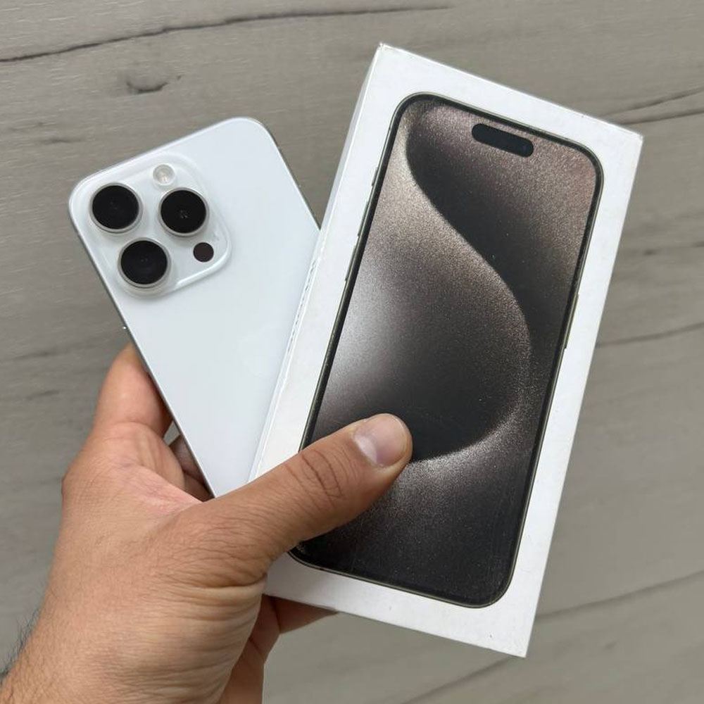 Apple iPhone 15 Pro 256GB (Kumush rang) 5315