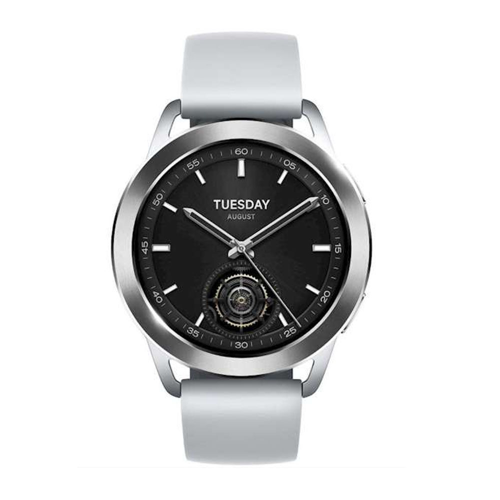 Aqlli soat Xiaomi Watch S3, Kumush rang