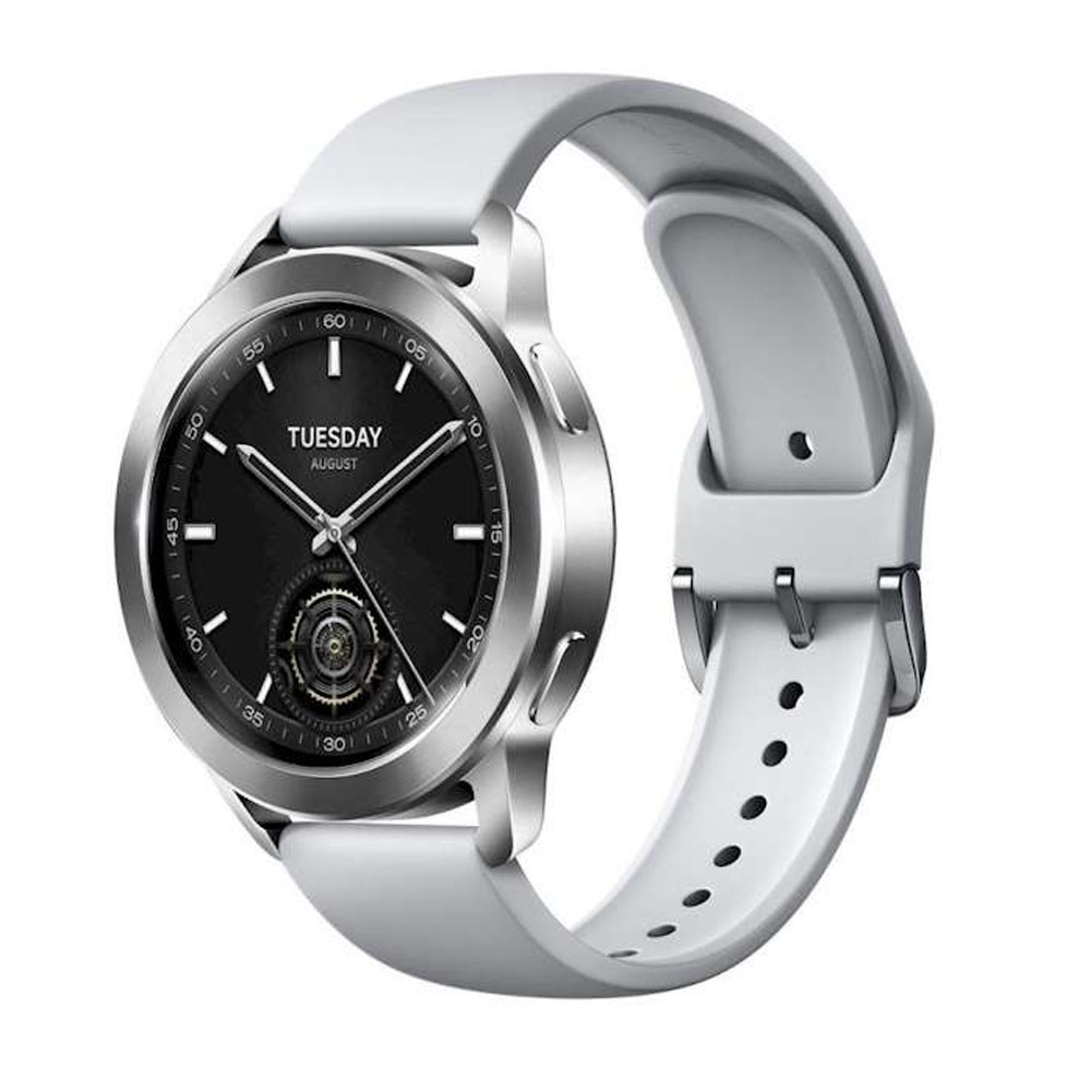 Aqlli soat Xiaomi Watch S3, Kumush rang