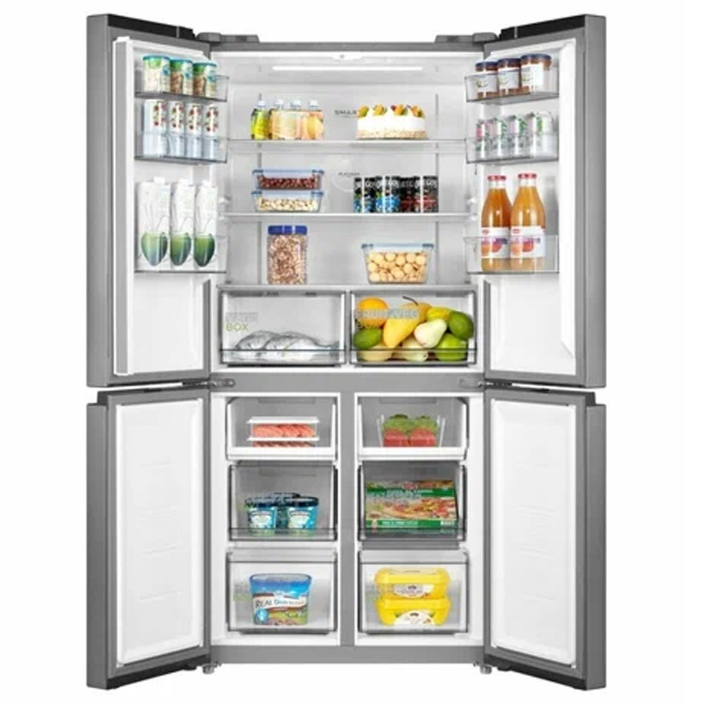 Холодильник Midea MDRF632FGF46, Стальной