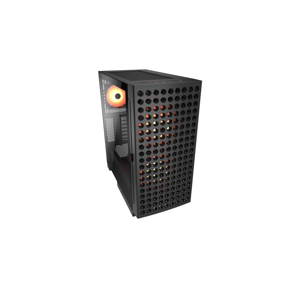 Korpus Cougar Airface ECO RGB, Qora