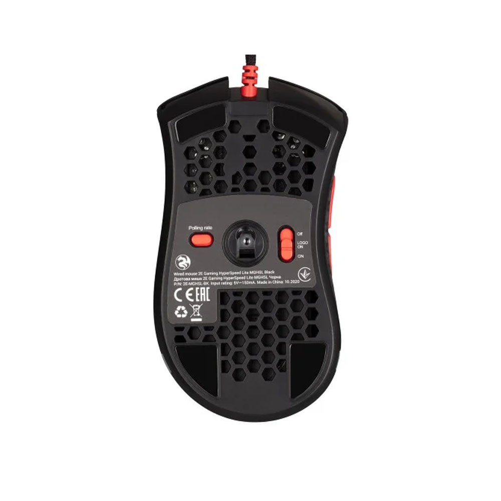 Мышь 2E Gaming HyperSpeed Lite WL RGB, Black / ERC