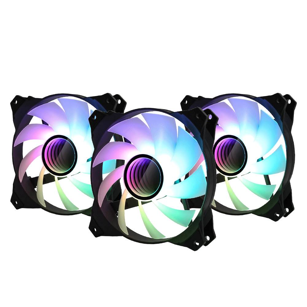 Zalman ZM-IF120A3 3 dona ARGB korpus ventilyatori – Sokin va Yorqin sovitish