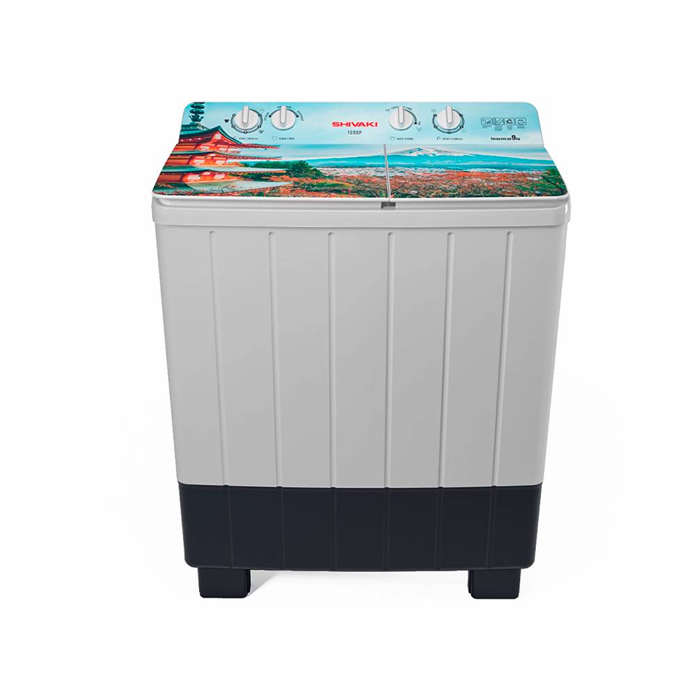 Yarim avtomatik kir yuvish mashinasi SHIVAKI TG90P Nature 02