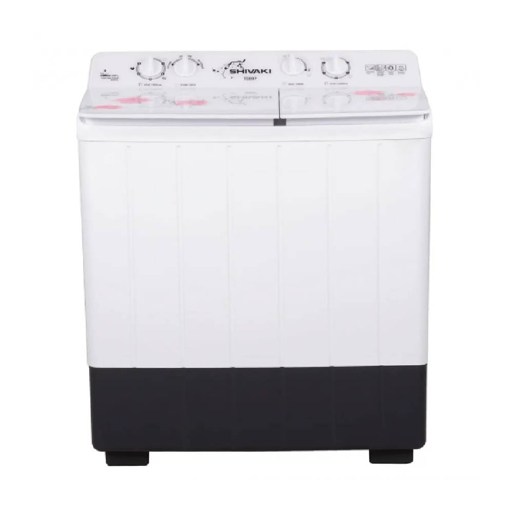 Yarim avtomatik kir yuvish mashinasi Shivaki-TG100FP, oq