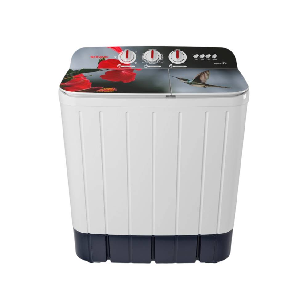 Yarim avtomatik kir yuvish mashinasi Shivaki-TG70P , Qora