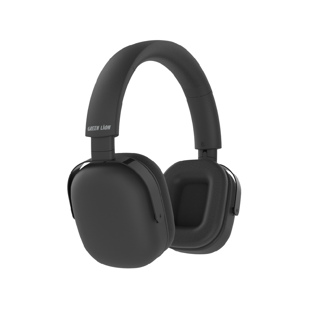Quloqchin Green Lion Wireless Echo ANC, Qora (GNECHANCBK)