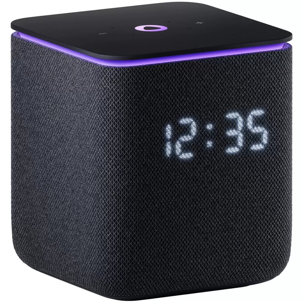 Aqlli kolonka Yandex Stansiya MIDI Zigbee Alisa bilan, Qora (YNDX-00054BLK)
