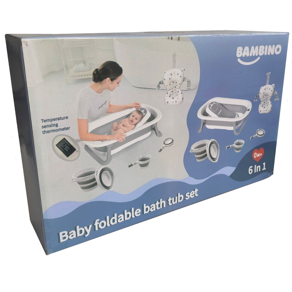 Yosh bolalar uchun maxsus vanna Bambino 6 tasi 1 tada