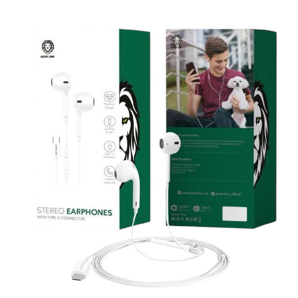 Quloqchin Green Lion Stereo Oq (GNSTEARTCWH)
