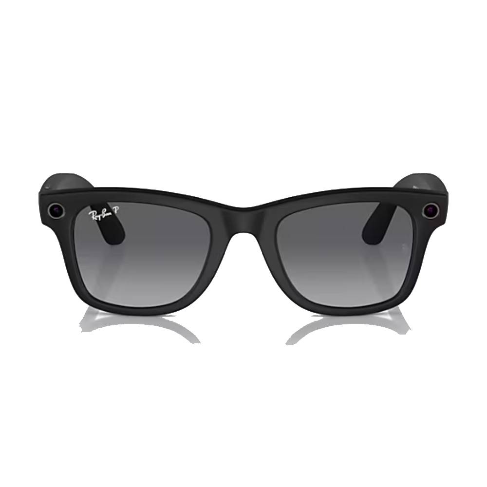Aqlli kamera ko'zoynaklari Meta Rayban Black Matte