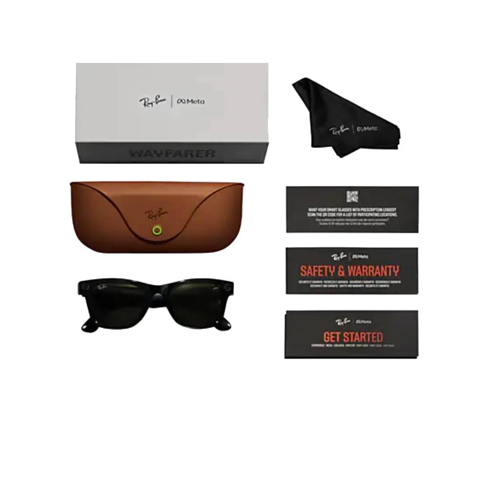 Aqlli kamera ko'zoynaklari Meta Rayban Clear