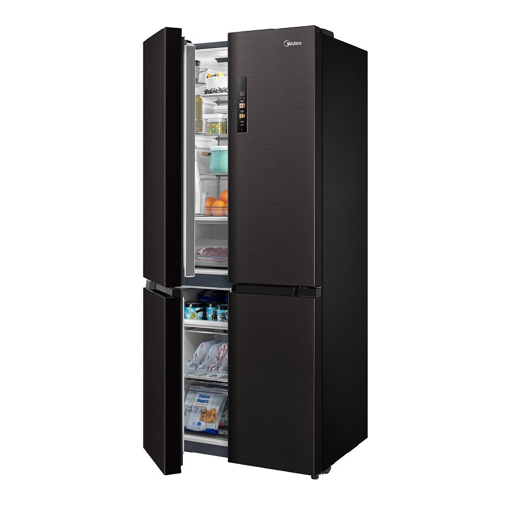 Muzlatgich Midea MDRM691MIE28 , Jaz qora