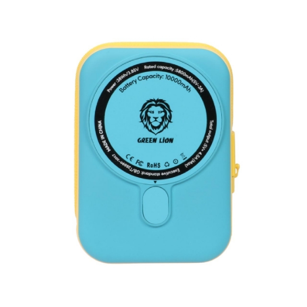 Poverbank Green Lion MagSafe 10000 mAh (GNMGMPB10KCYN)