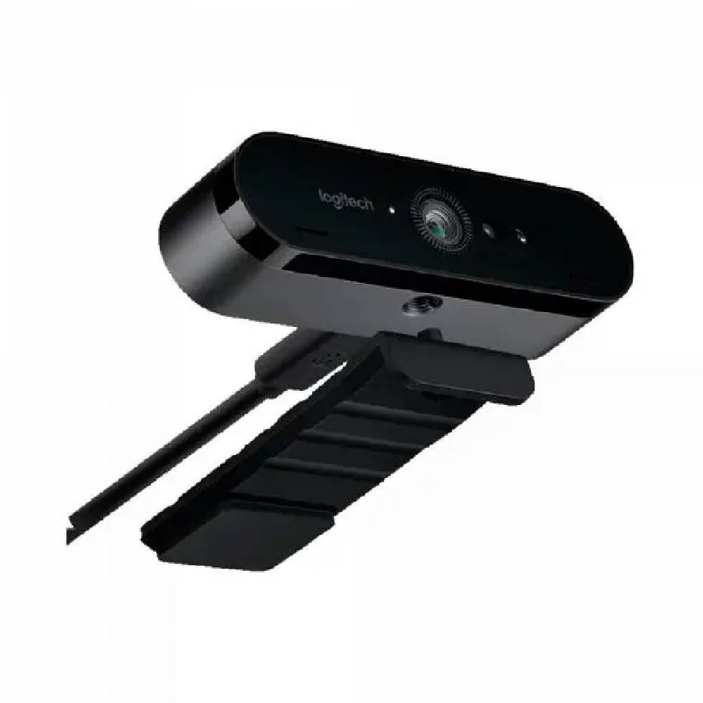 Veb-kamera Logitech Brio 4K, qora