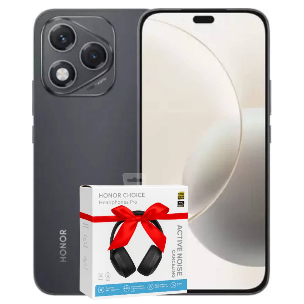HONOR 400 Lite 8/256GB (Velvet Black) + Gift Wireless Headphones