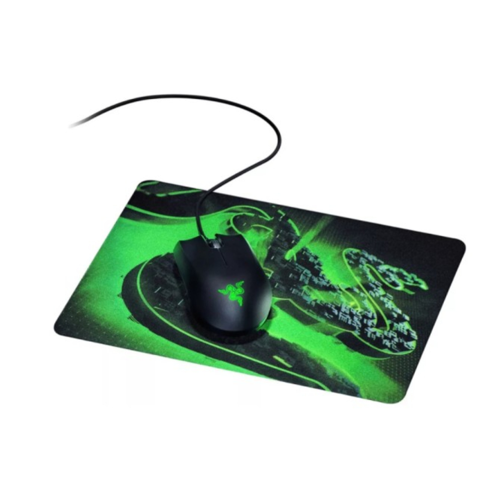 Sichqoncha Razer Abyssus Lite va Goliathus Mobile Construct Edition kovriki bilan / ERC