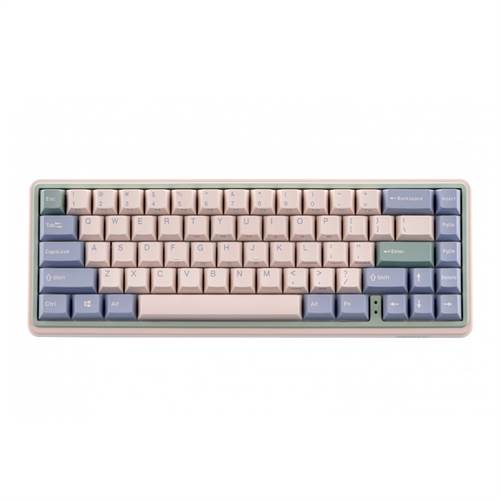 Klaviatura Varmilo Minilo VXT67 Eucalyptus [Gateron G Pro 2.0 Qizil Switch] / EN Kumush rang | ERC