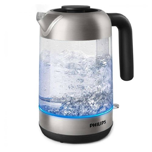Elektr Choynak Philips HD9339 – 1,7L, 2200Vt, Shaffof Shisha, LED Indikator!